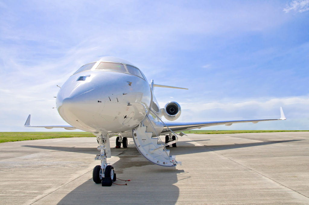 Charter a private flight